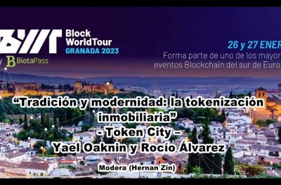 Tradition and modernity: real estate tokenization. Presentation at Block World Tour