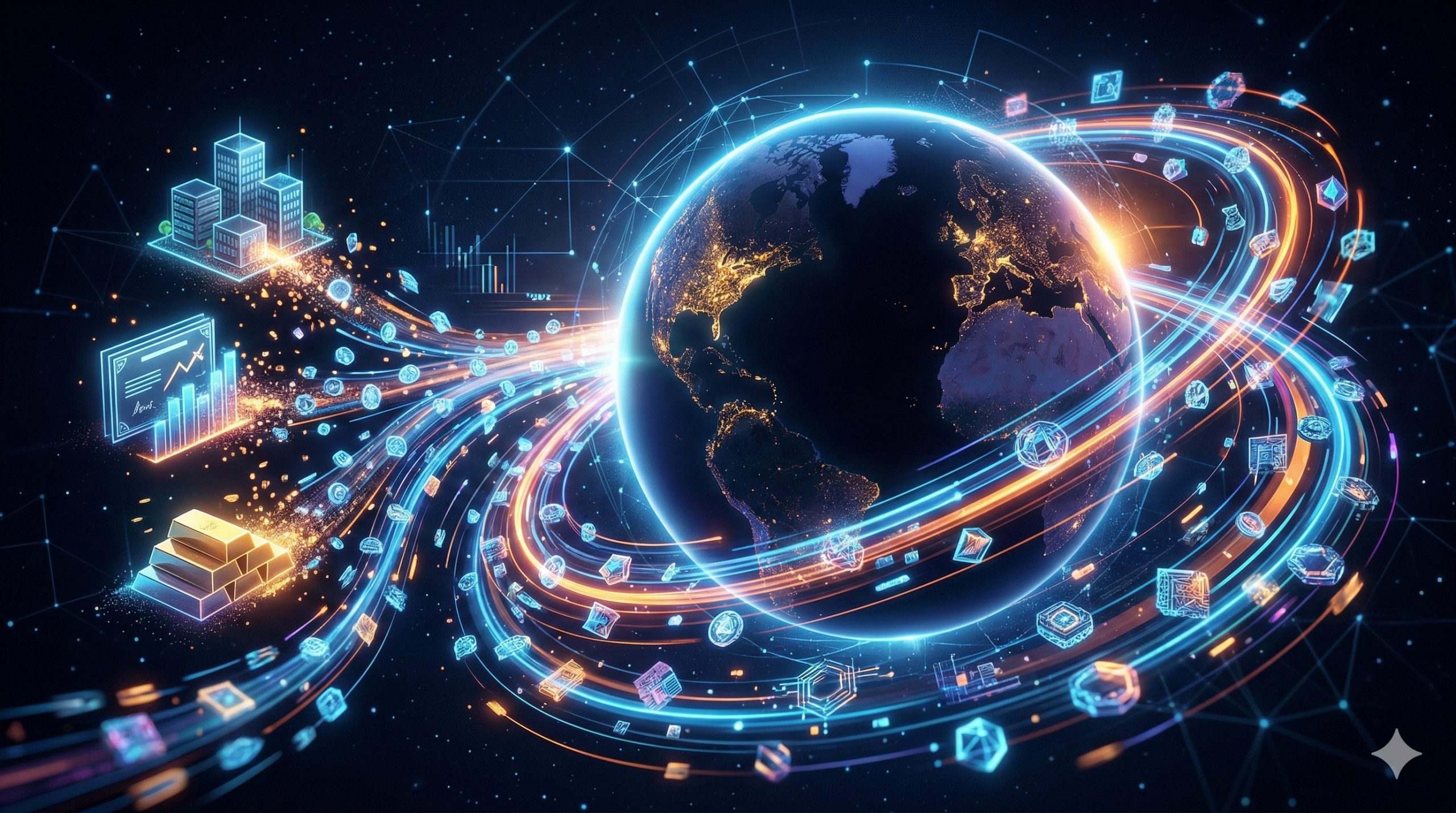 tokenized trading concept art